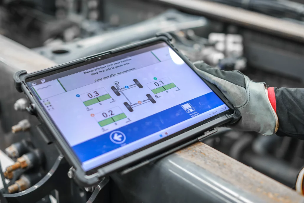  Volvo Approved Wheel Alignment System for Thomas Hardie